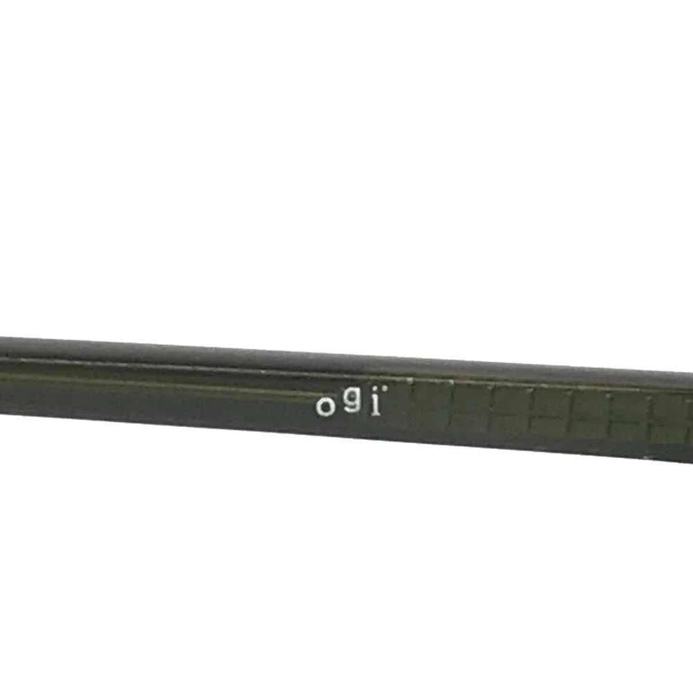 Ogi Petite Eyeglasses Frames 7033/142 Gray Green Oval Full Rim 42-19-140